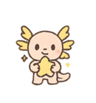 パステルウーパールーパー（個別スタンプ：8）