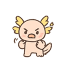 パステルウーパールーパー（個別スタンプ：22）