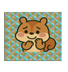 りすきらクルクルほっぺ団@SFW（個別スタンプ：11）