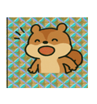 りすきらクルクルほっぺ団@SFW（個別スタンプ：13）