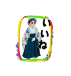 Yuzu boy 5歳 ★ 時々happyart①（個別スタンプ：7）