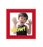 Yuzu boy 5歳 ★ 時々happyart①（個別スタンプ：12）