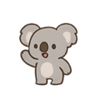 こあくまコアラじゃなくてほっこりコアラ（個別スタンプ：5）