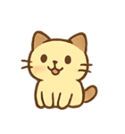 プリンねこ ふわふわ気分（個別スタンプ：1）