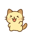 プリンねこ ふわふわ気分（個別スタンプ：3）