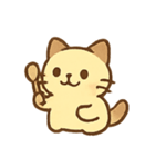 プリンねこ ふわふわ気分（個別スタンプ：16）