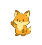 ちびキツネフレンド（個別スタンプ：1）