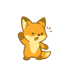 ちびキツネフレンド（個別スタンプ：3）