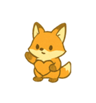 ちびキツネフレンド（個別スタンプ：5）