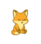 ちびキツネフレンド（個別スタンプ：7）