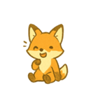 ちびキツネフレンド（個別スタンプ：8）