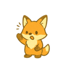 ちびキツネフレンド（個別スタンプ：9）