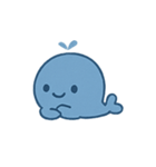 ブルーホエールキューティー（個別スタンプ：11）