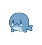 ブルーホエールキューティー（個別スタンプ：12）