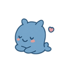 ブルーホエールキューティー（個別スタンプ：15）