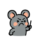ムージー ぷにぷにアツいねずみ（個別スタンプ：4）