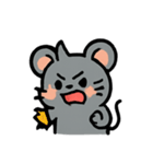 ムージー ぷにぷにアツいねずみ（個別スタンプ：5）