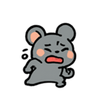 ムージー ぷにぷにアツいねずみ（個別スタンプ：6）