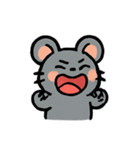 ムージー ぷにぷにアツいねずみ（個別スタンプ：12）