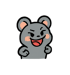 ムージー ぷにぷにアツいねずみ（個別スタンプ：14）