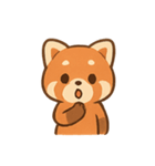 レッサーパンダフレンド（個別スタンプ：5）