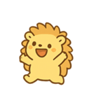 ゆずハリネズミ ほかほか気分（個別スタンプ：5）