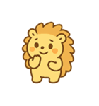 ゆずハリネズミ ほかほか気分（個別スタンプ：6）
