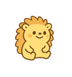 ゆずハリネズミ ほかほか気分（個別スタンプ：7）