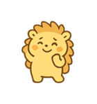 ゆずハリネズミ ほかほか気分（個別スタンプ：8）