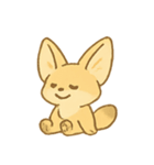 フェネックとサボテンのさばくの日（個別スタンプ：1）