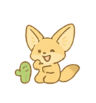 フェネックとサボテンのさばくの日（個別スタンプ：3）