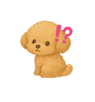 モフモフトイプーちゃん（個別スタンプ：7）