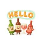 ワイン仲間の日常（個別スタンプ：1）