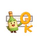 ワイン仲間の日常（個別スタンプ：14）