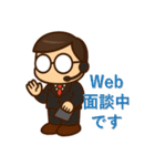 MR（医薬情報担当者）くんスタンプ（個別スタンプ：4）