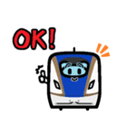 列車の顔スタンプ No.02（個別スタンプ：1）