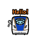 列車の顔スタンプ No.02（個別スタンプ：3）