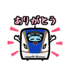 列車の顔スタンプ No.02（個別スタンプ：4）