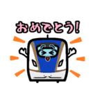 列車の顔スタンプ No.02（個別スタンプ：7）