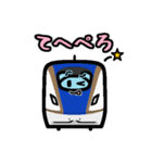 列車の顔スタンプ No.02（個別スタンプ：9）