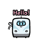 列車の顔スタンプ No.02（個別スタンプ：13）