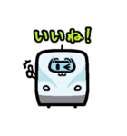 列車の顔スタンプ No.02（個別スタンプ：18）