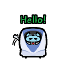 列車の顔スタンプ No.02（個別スタンプ：33）