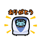 列車の顔スタンプ No.02（個別スタンプ：34）