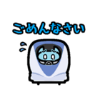 列車の顔スタンプ No.02（個別スタンプ：35）