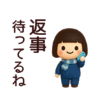 【秋冬】ジャージガールが毎日使うスタンプ（個別スタンプ：28）
