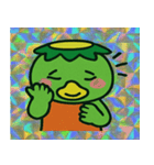 かっぱぴか水皿ゆらゆら団@SFW（個別スタンプ：3）