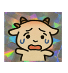 やぎきら突進モフ角伝説@SFW（個別スタンプ：3）