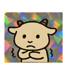 やぎきら突進モフ角伝説@SFW（個別スタンプ：6）
