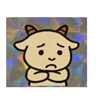 やぎきら突進モフ角伝説@SFW（個別スタンプ：10）